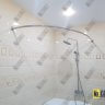 Карниз для ванной Угловой Асимметричный Дуга 150х90 (Усиленный 20 мм) фото 11