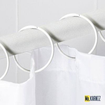 Кольца для штор Rings White 16 шт.