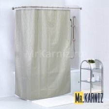 Штора для ванной Жаккард Radial Line